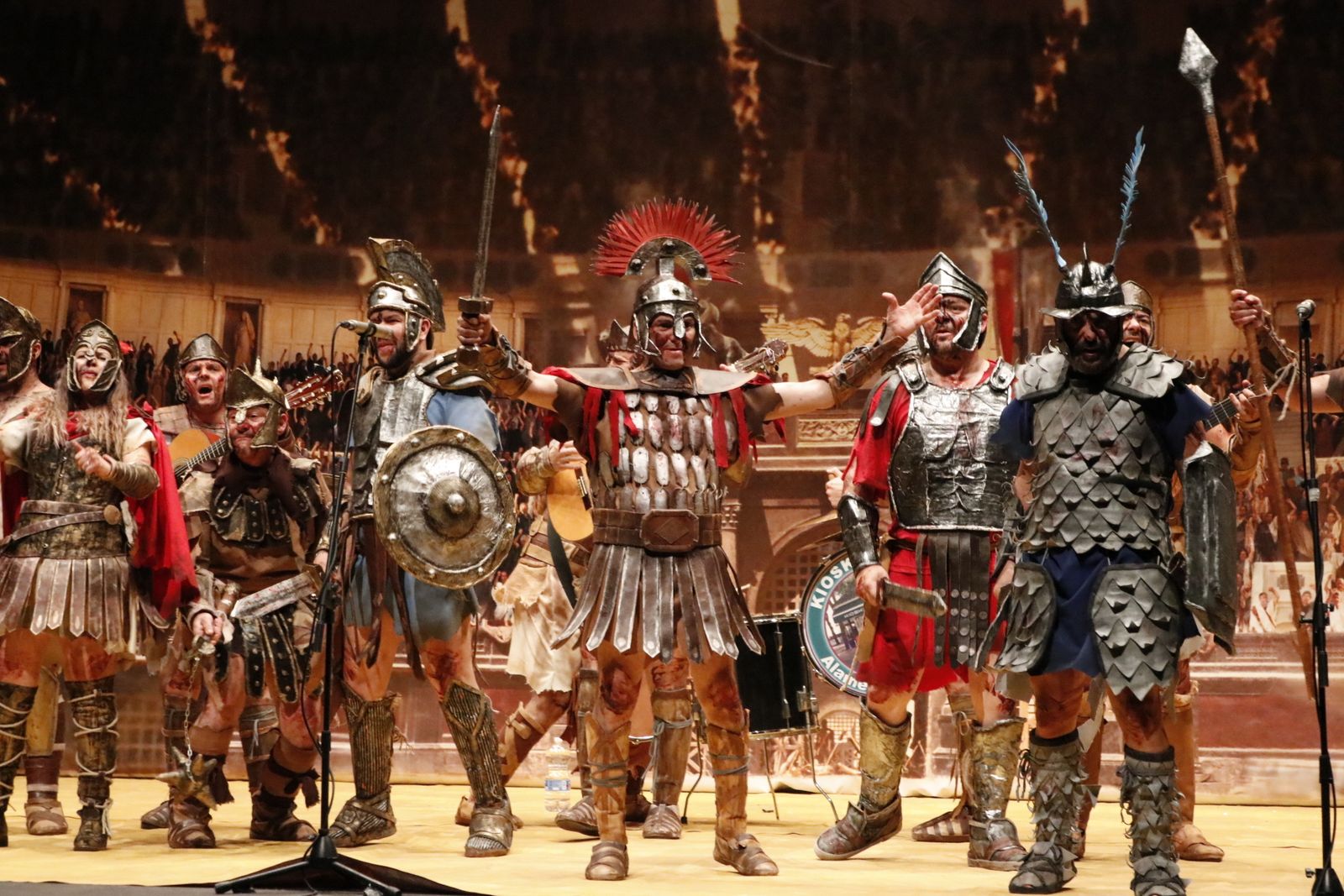 Final del concurso de Carnaval de la Concha Fina de La Línea