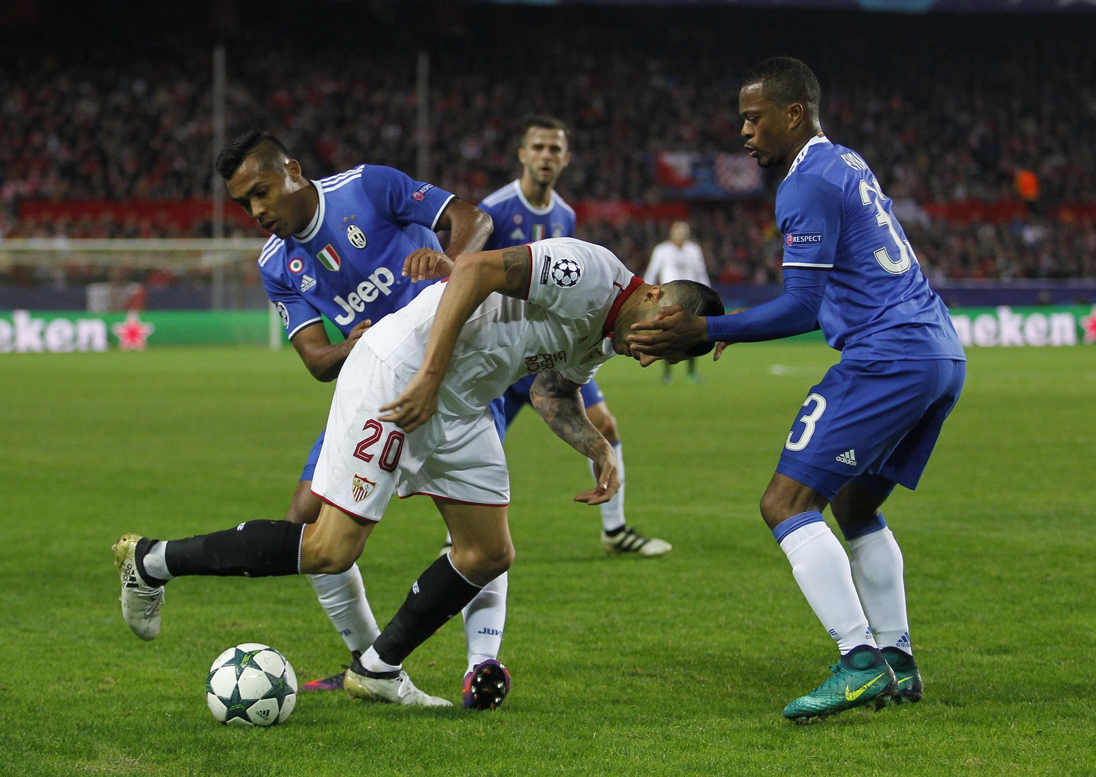El Sevilla-Juventus de 'Champions'