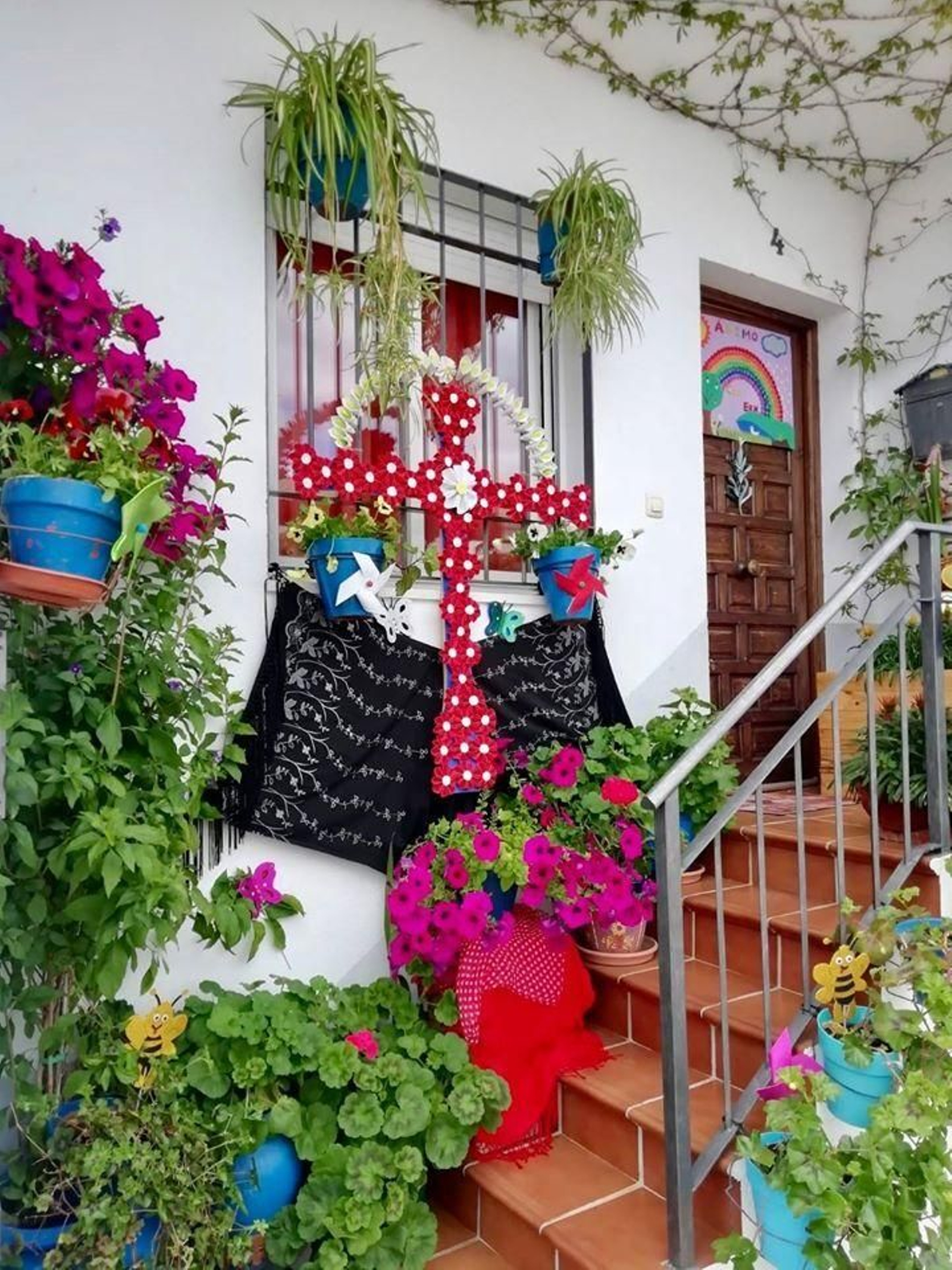 Fotografías de las Cruces de Mayo de Cardeña