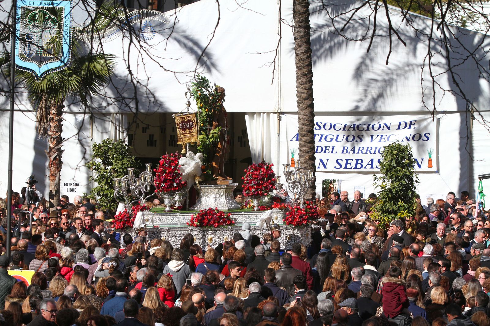 La procesión de San Sebastian en Imágenes.