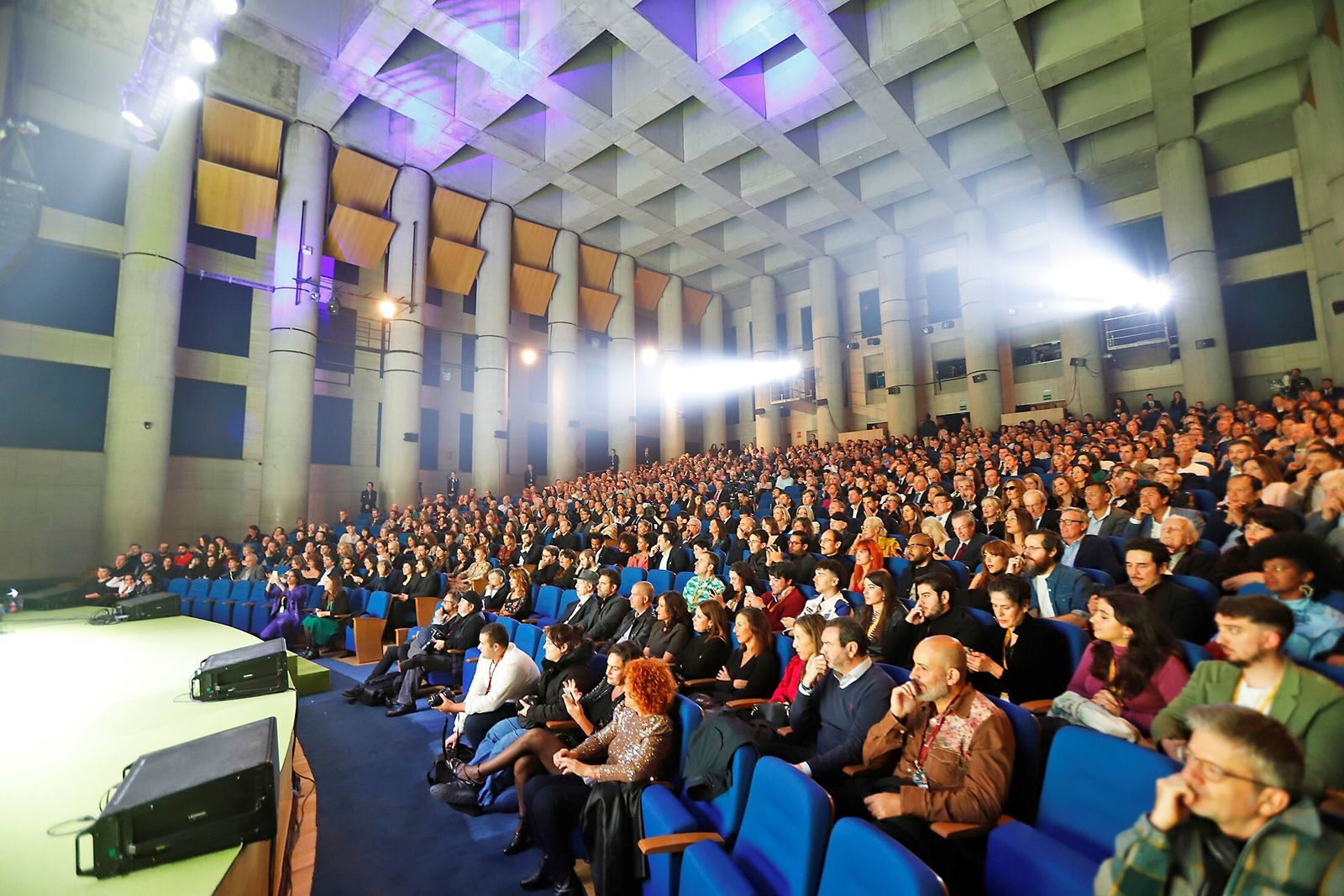 Auditorio de la Casa Colón durante la Gala inaugural del Festival de Cine Iberoamericano
