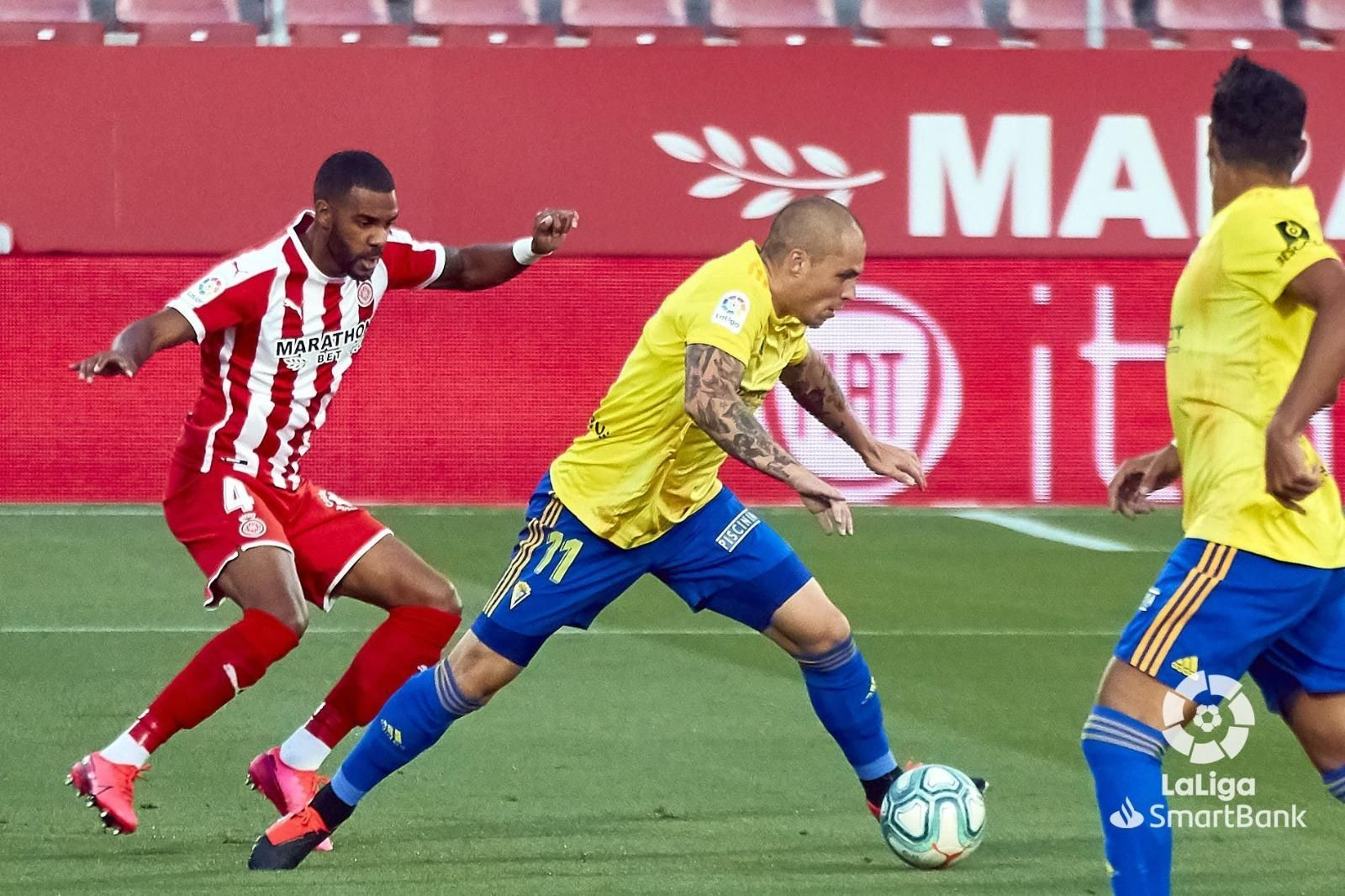 Las imágenes del Girona-Cádiz