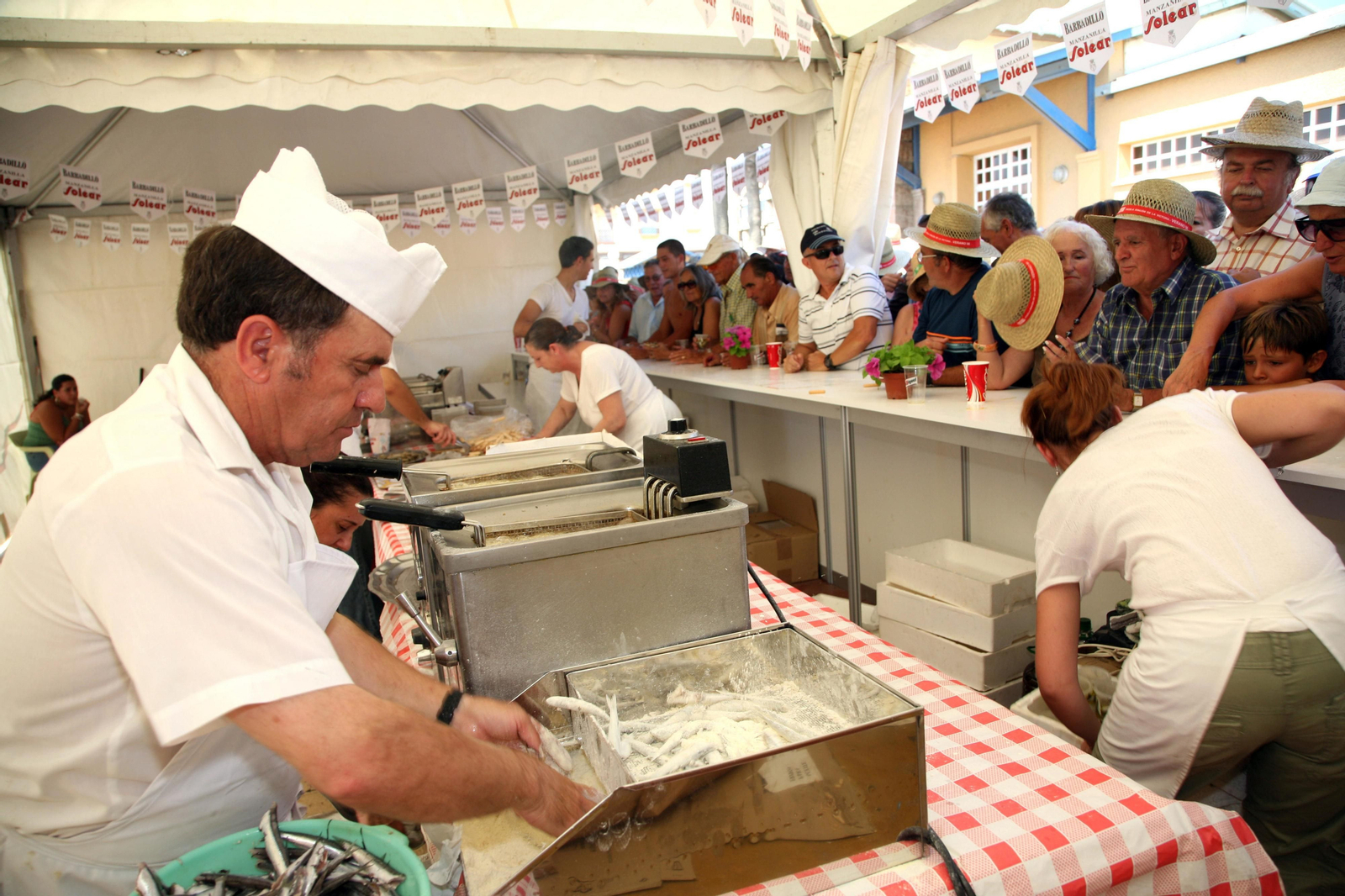 Degustación de boquerones de la última edición.