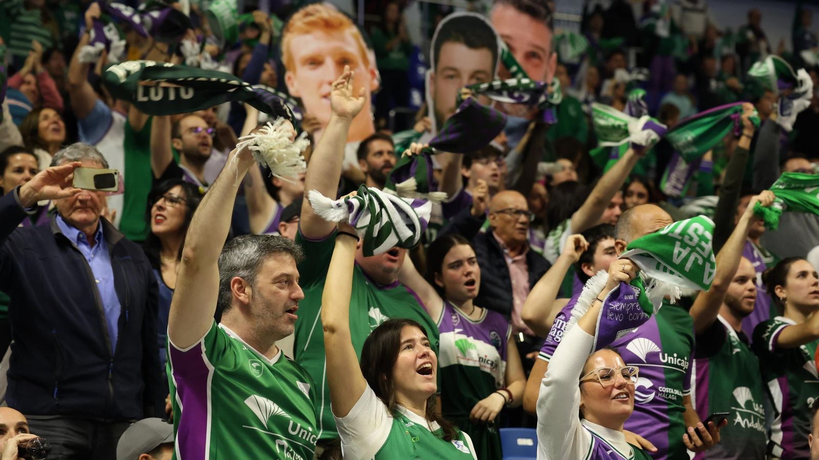 El Unicaja - Filou Oostende de BCL, en fotos