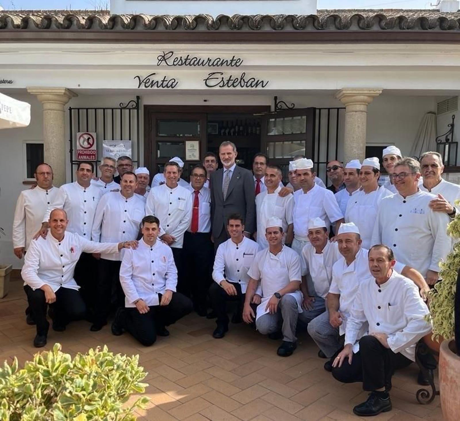 ¿Qué comió Felipe VI en la Venta Esteban?