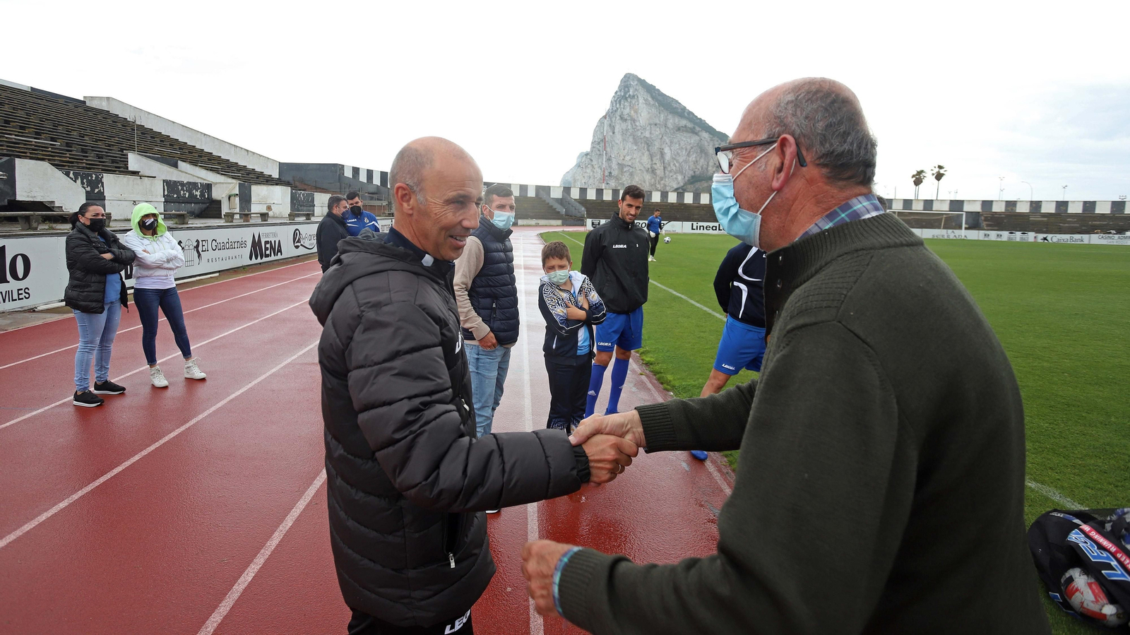 Fotos del entrenamiento a puerta abierta de la Balona