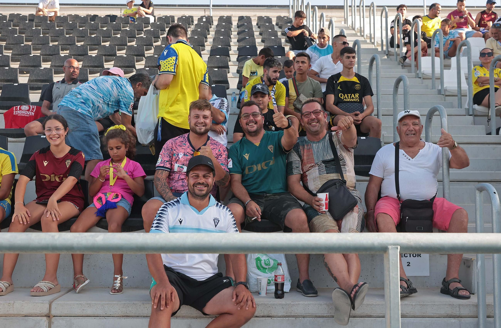 Las mejores fotos del Cádiz CF - Al-Jazira en el Ciudad de La Línea