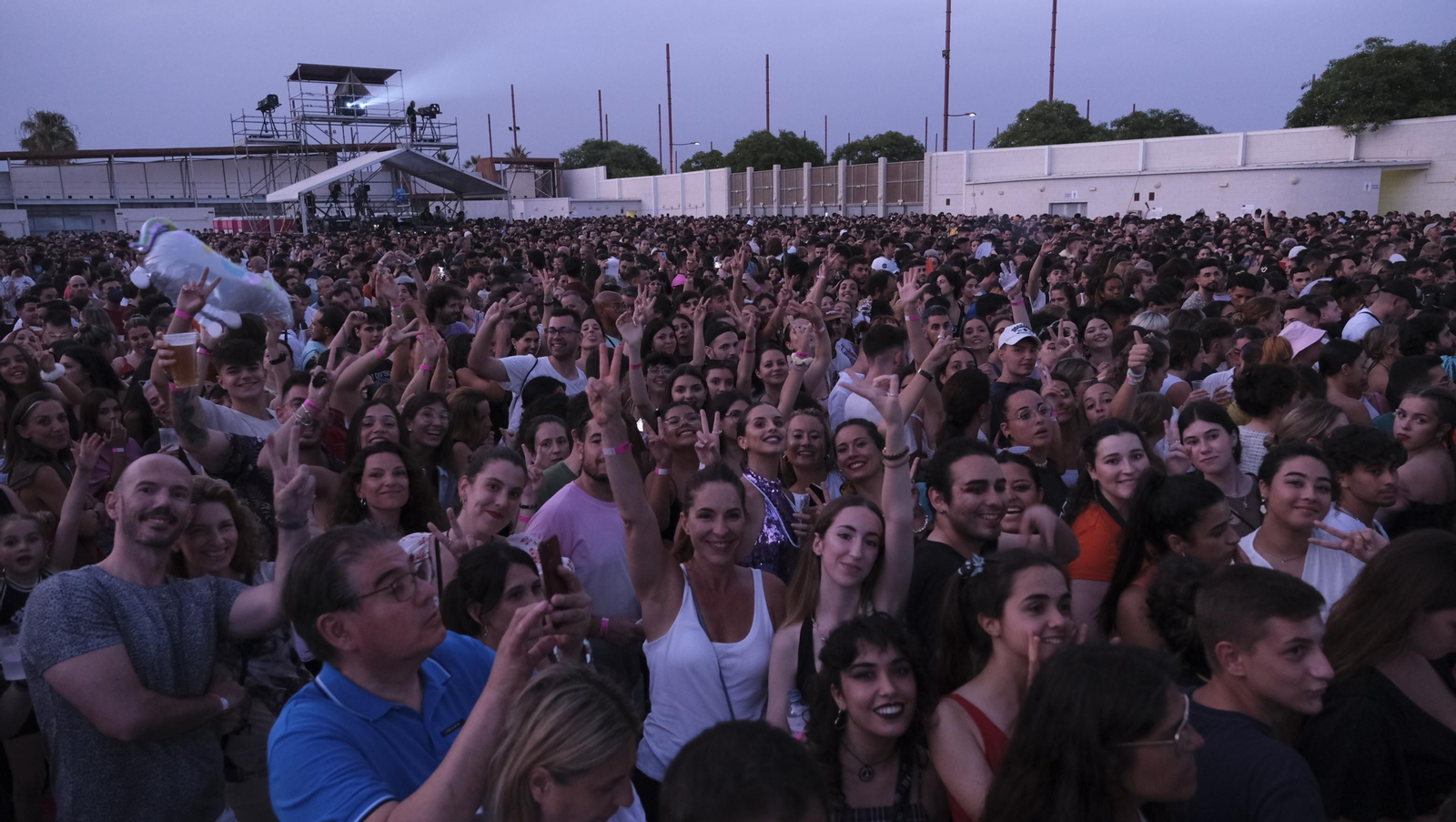 Imágenes del concierto de Rosalía en Almería