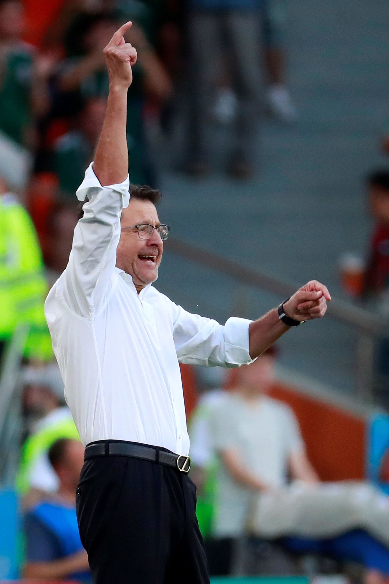 Las imágenes del México-Suecia