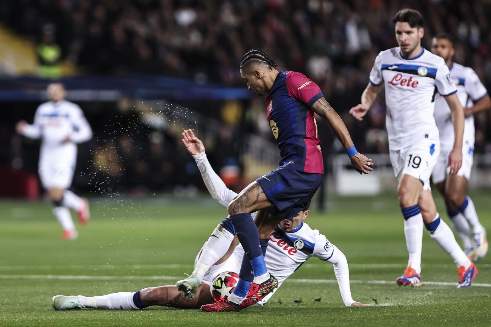 Las fotos del Barcelona - Atalanta