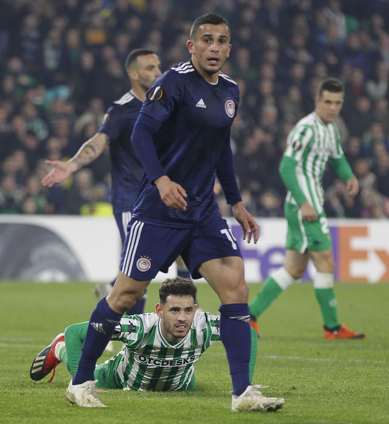 Las imágenes del Betis-Olympiacos
