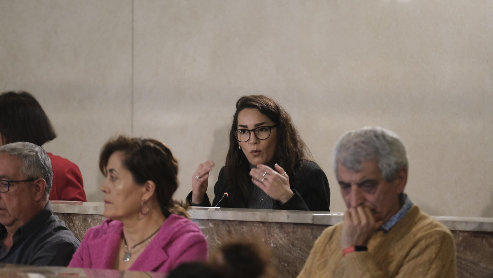 Imágenes del Pleno del Ayuntamiento de Almería sobre el estado de la Ciudad