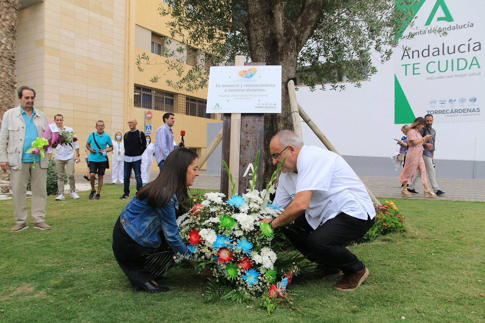 Homenaje a los donantes de Órganos en el Hospital Torrecárdenas