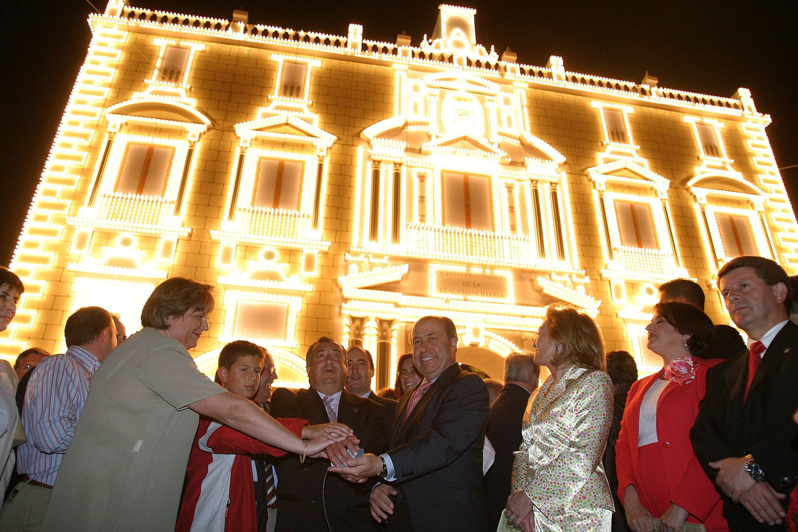 Portada del Corpus 2005, inspirada en la Real Chancillería.