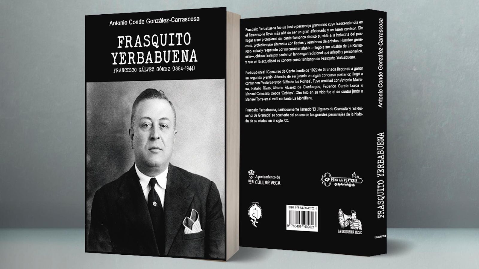 Portada y contraportada del libro.