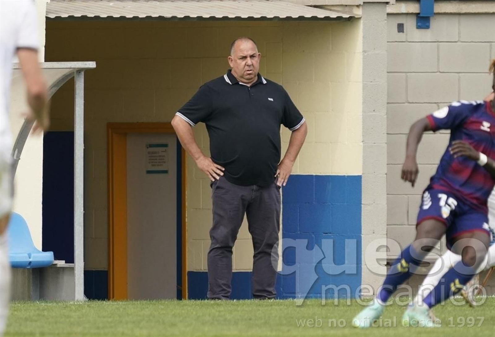 Oriol Alsina, entrenador de la UE Costa Brava