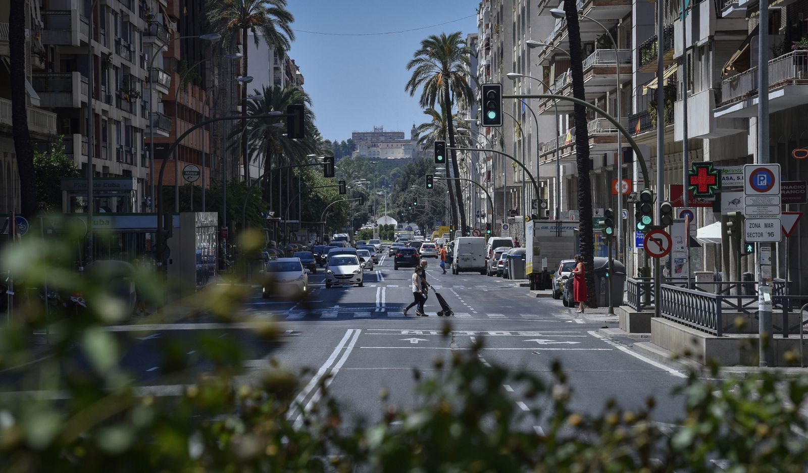 Un día de agosto en Sevilla: barrio de Los Remedios