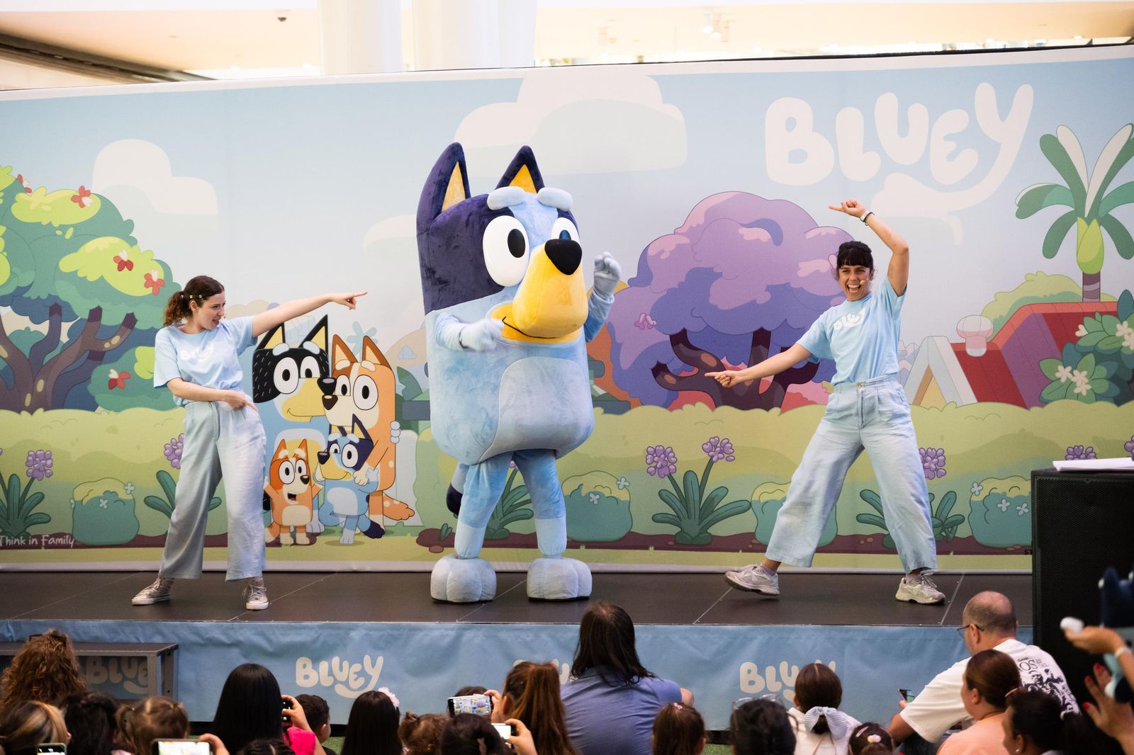 Espectáculo Bluey en Lagoh