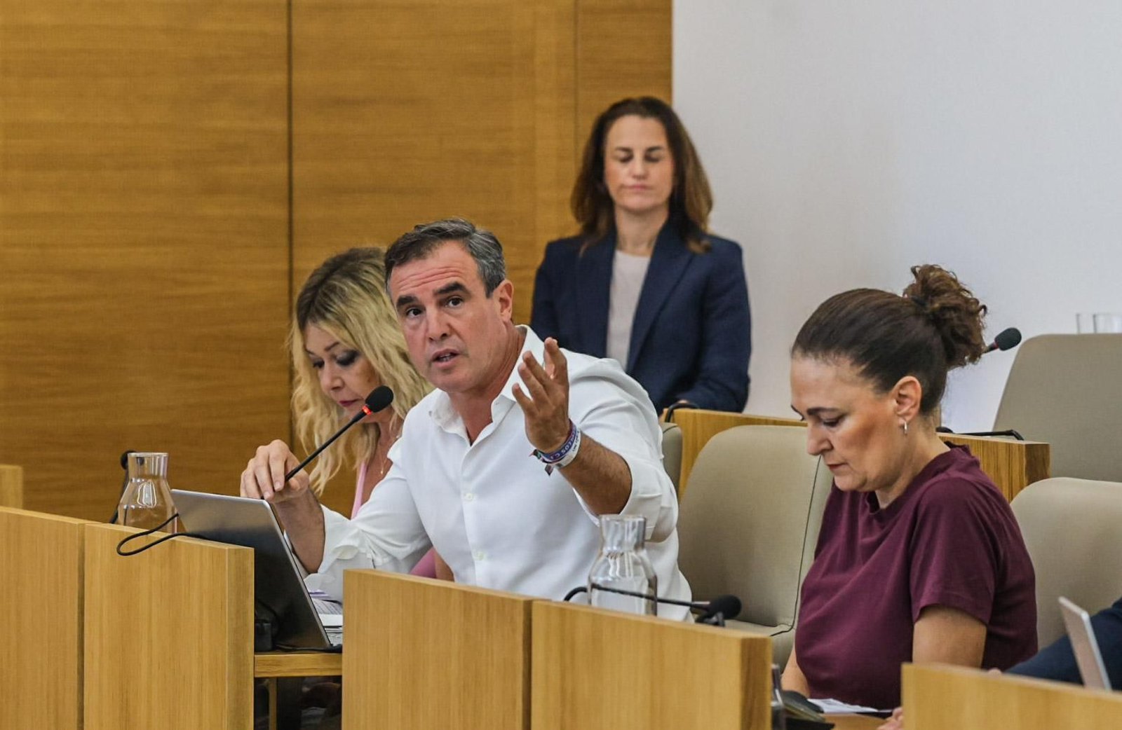 Imágenes del pleno de la Diputación correspondiente al mes de octubre