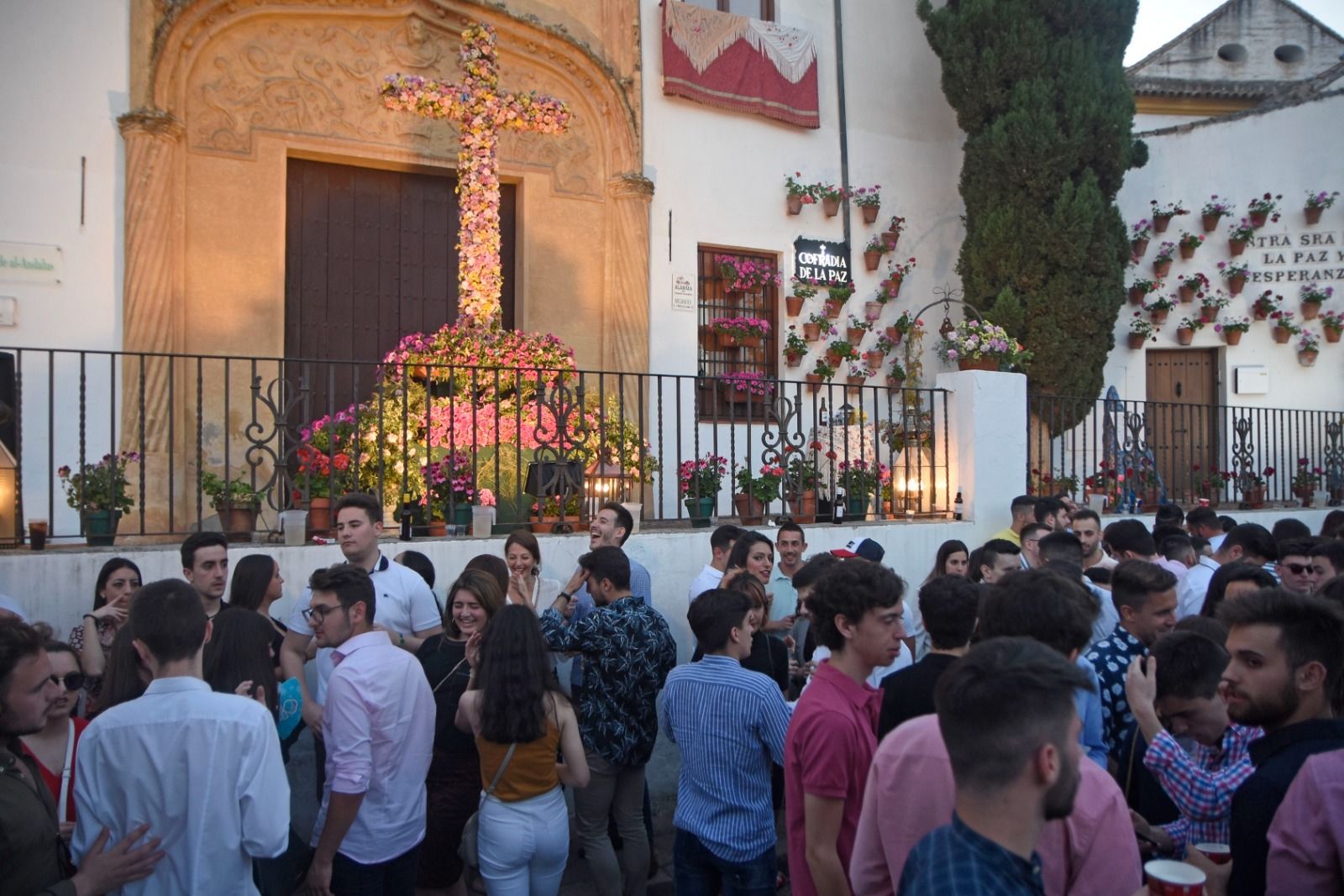La Cruz de la Cuesta del Bailío, una de las 46 cruces de este año.
