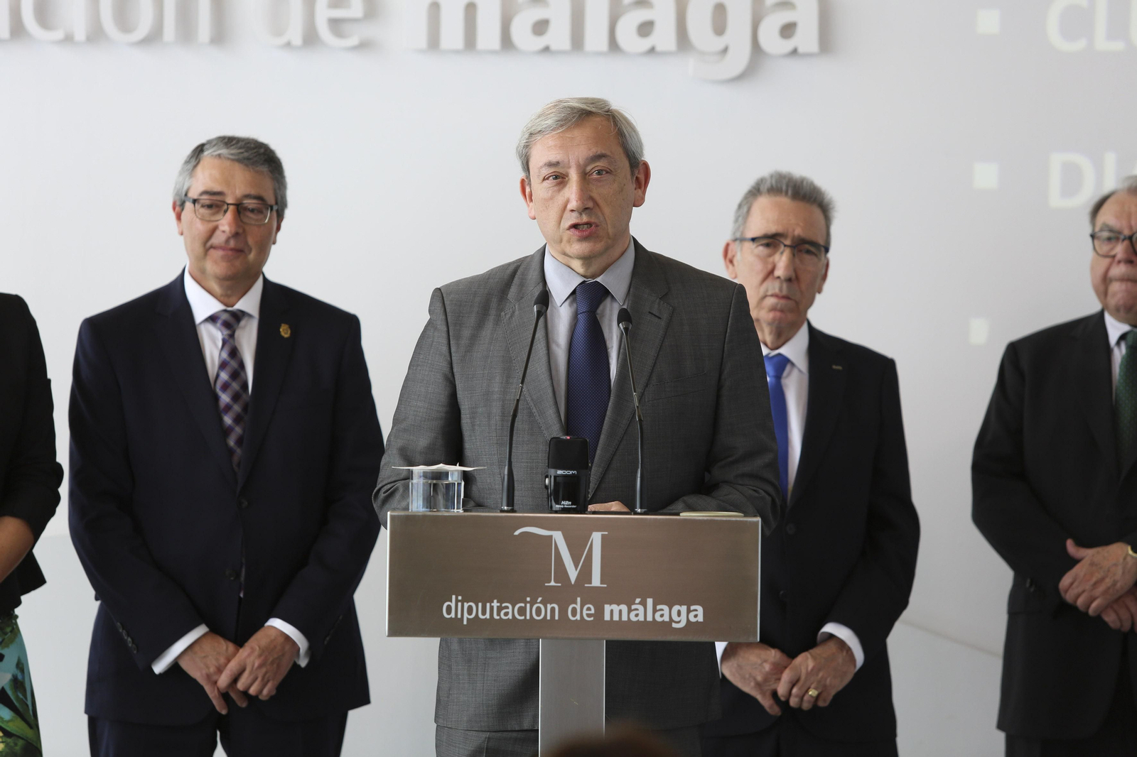 Las fotos de las distinciones 'M de Málaga' con motivo del Día de Andalucía en la Diputación de Málaga