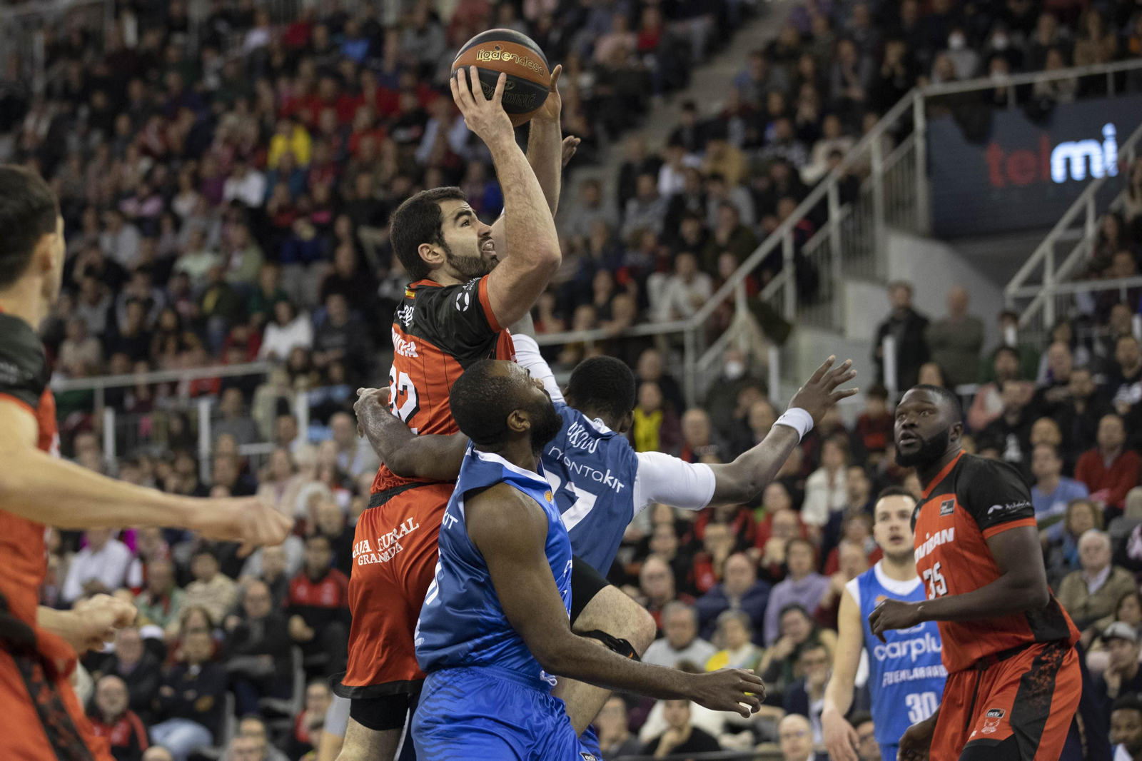 El Covirán Granada-Fuenlabrada, en imágenes