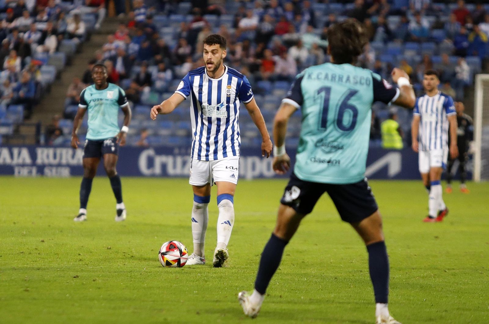 Imágenes del Recreativo Huelva-At Sanluqueño