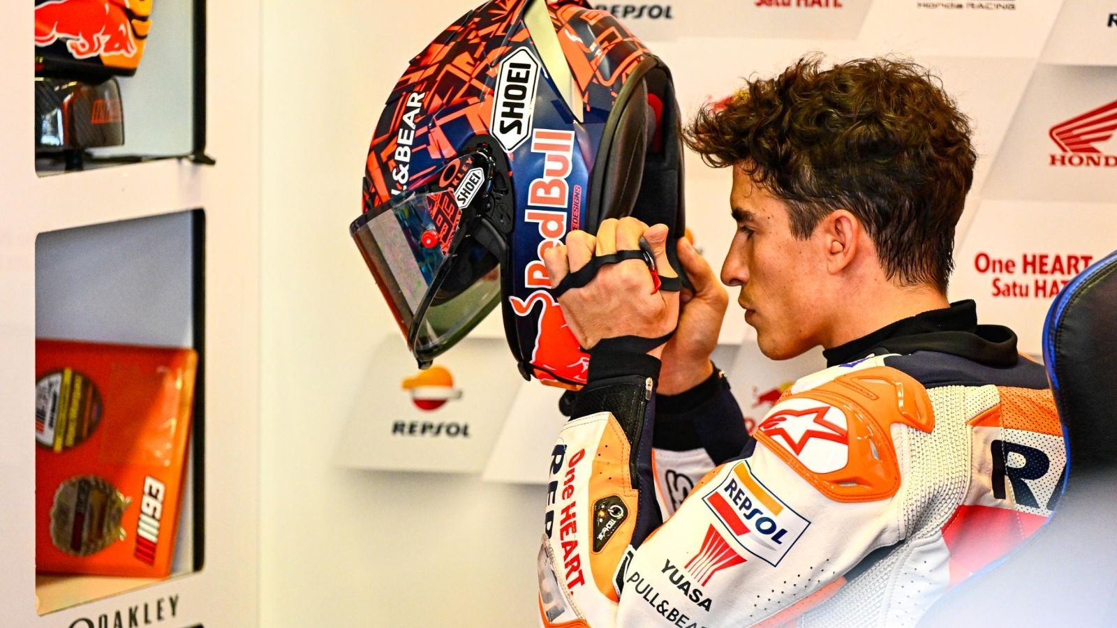 Marc Márquez se muestra a favor del calendario con 21 carrerras.