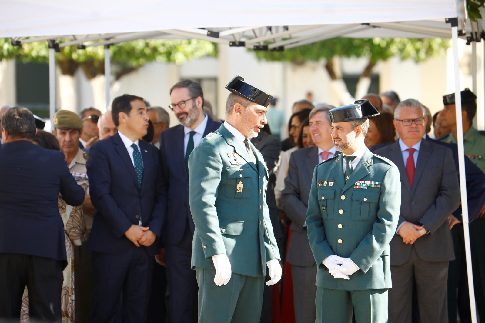 Las imágenes de la toma de posesión del nuevo jefe de la Comandancia de Córdoba, el coronel Ramón María Clemente