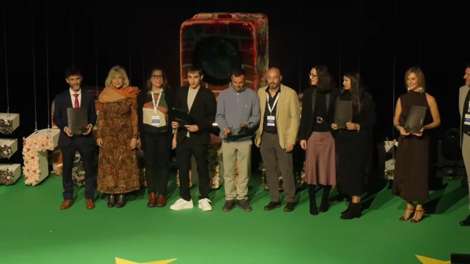 La ceremonia, en el Teatro Real de Madrid.