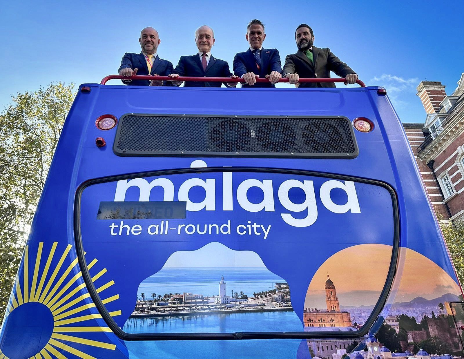 Uno de los autobuses turísticos de Londres