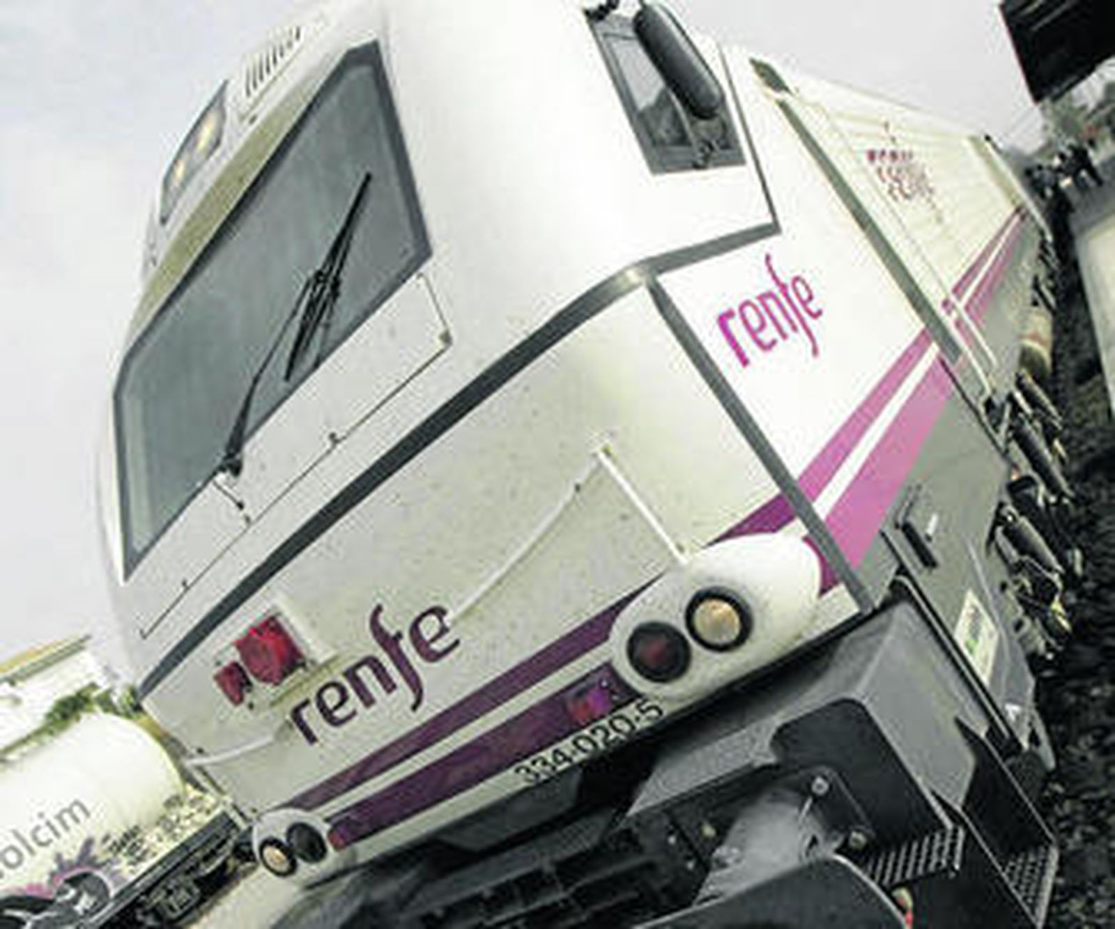 Locomotora actual de gasóleo que presta sus servicios en la línea entre Madrid y Almería.