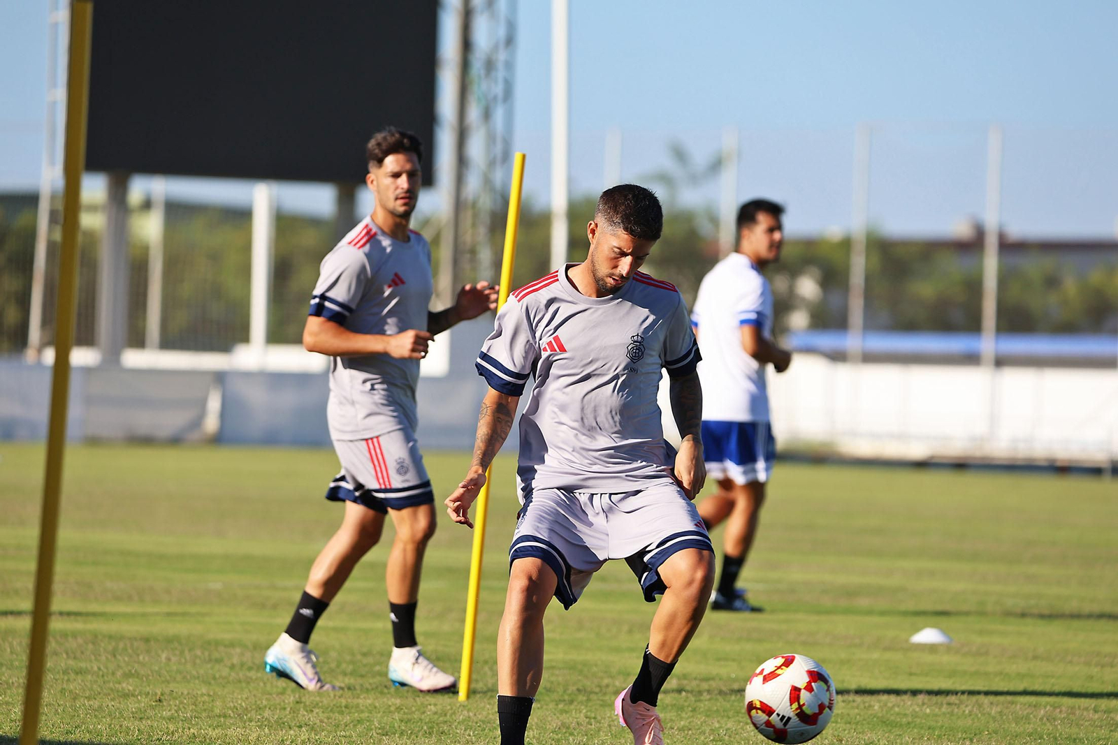 Las imágenes del primer entrenamiento del del Recreativo de Huelva