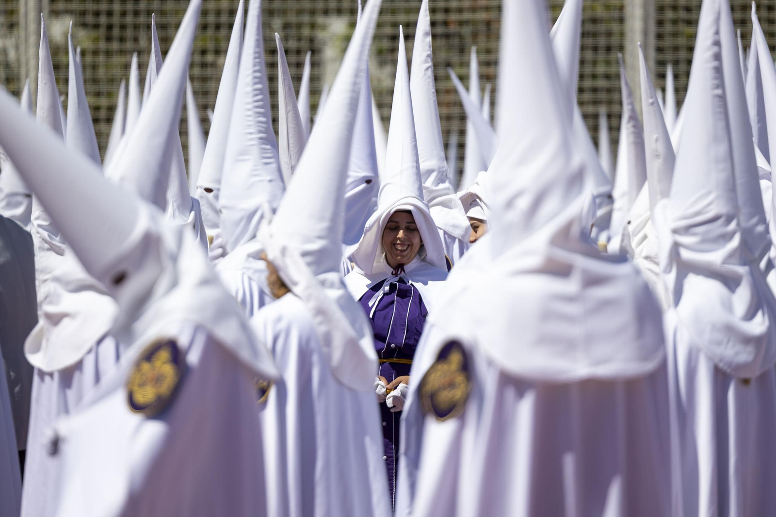 En imágenes, Gran Poder adeanta su salida y recorta su recorrido en el Miércoles Santo de la Semana Santa 2025 de San Fernando