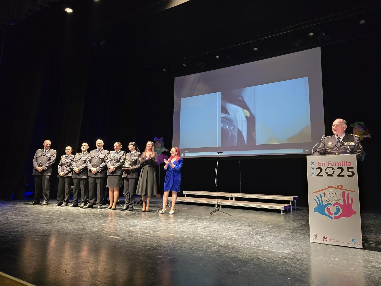 Así se ha vivido los premios de la Asociación de Familias Acogedoras de Almería, En Familia por Derecho, en Vera