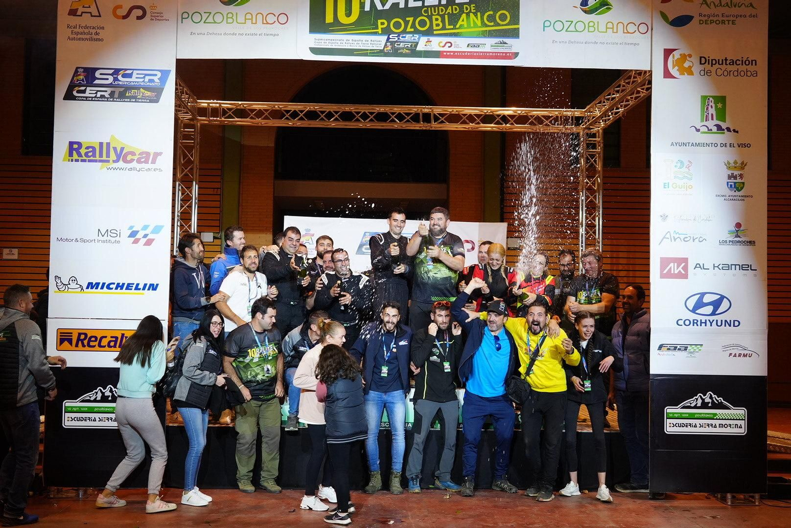 Las mejores imágenes de la entrega de premios del Rallye Ciudad de Pozoblanco