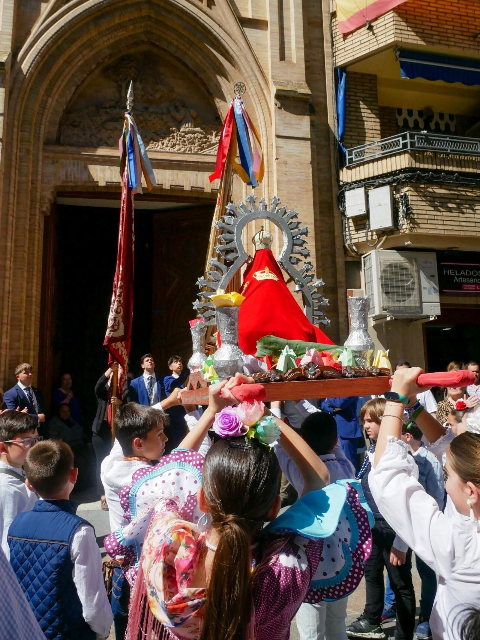 En imágenes: Romería escolar en los centros educativos de Andújar