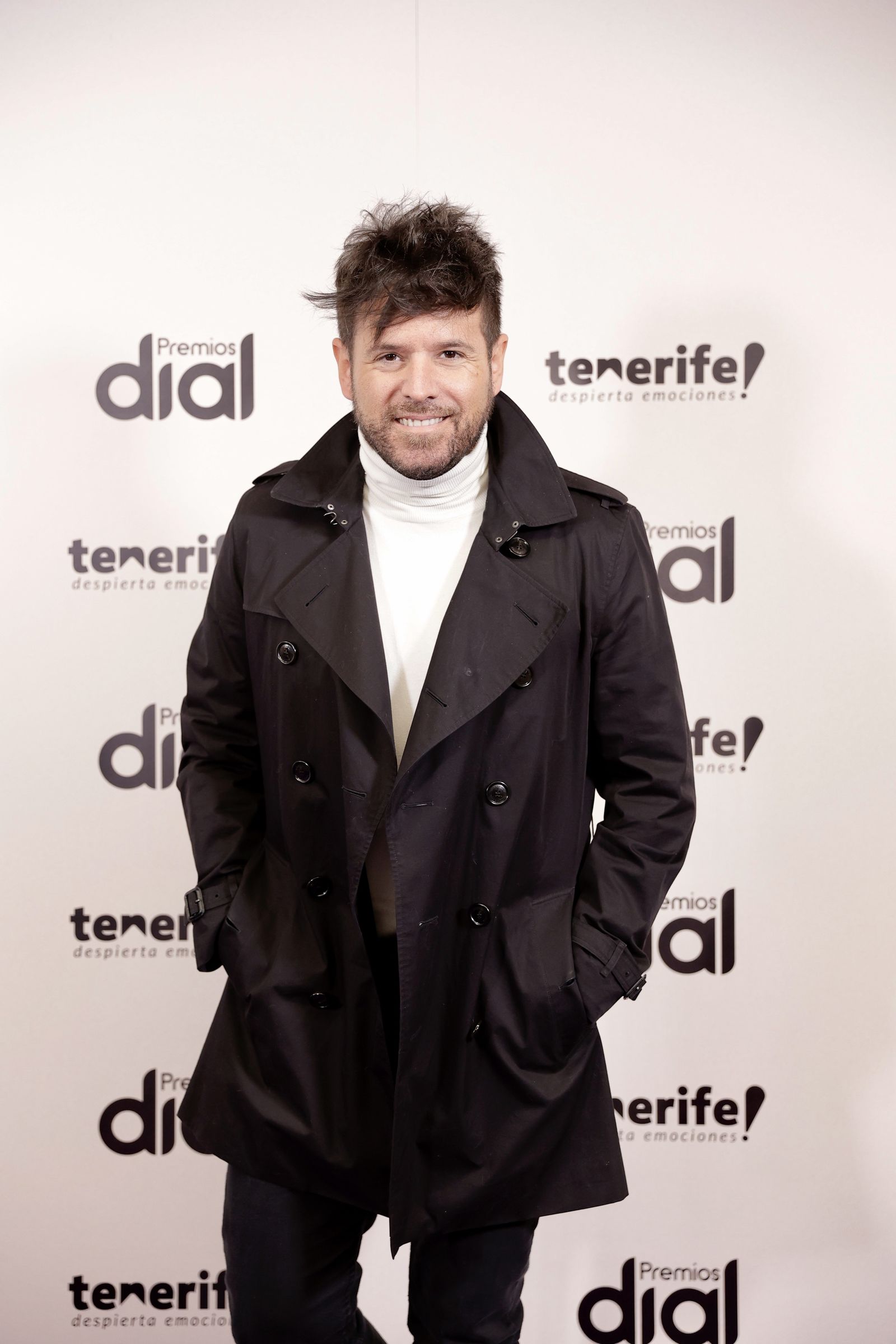 El cantautor malagueño Pablo López en la presentación de la gala de los premios Dial