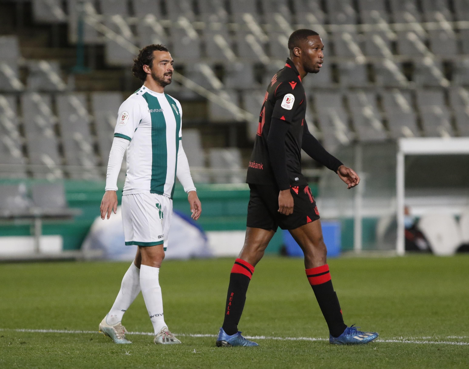 Las fotografías de la derrota del Córdoba CF ante la Real Sociedad en Copa del Rey