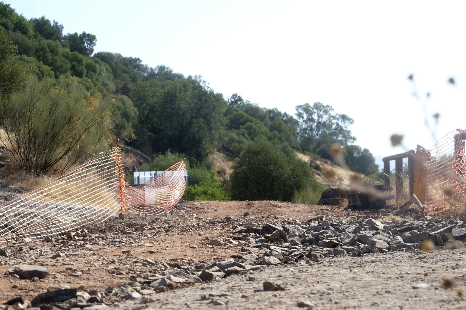 Así lucen las obras para mejorar la Cuesta del Reventón de Córdoba, en fotografías