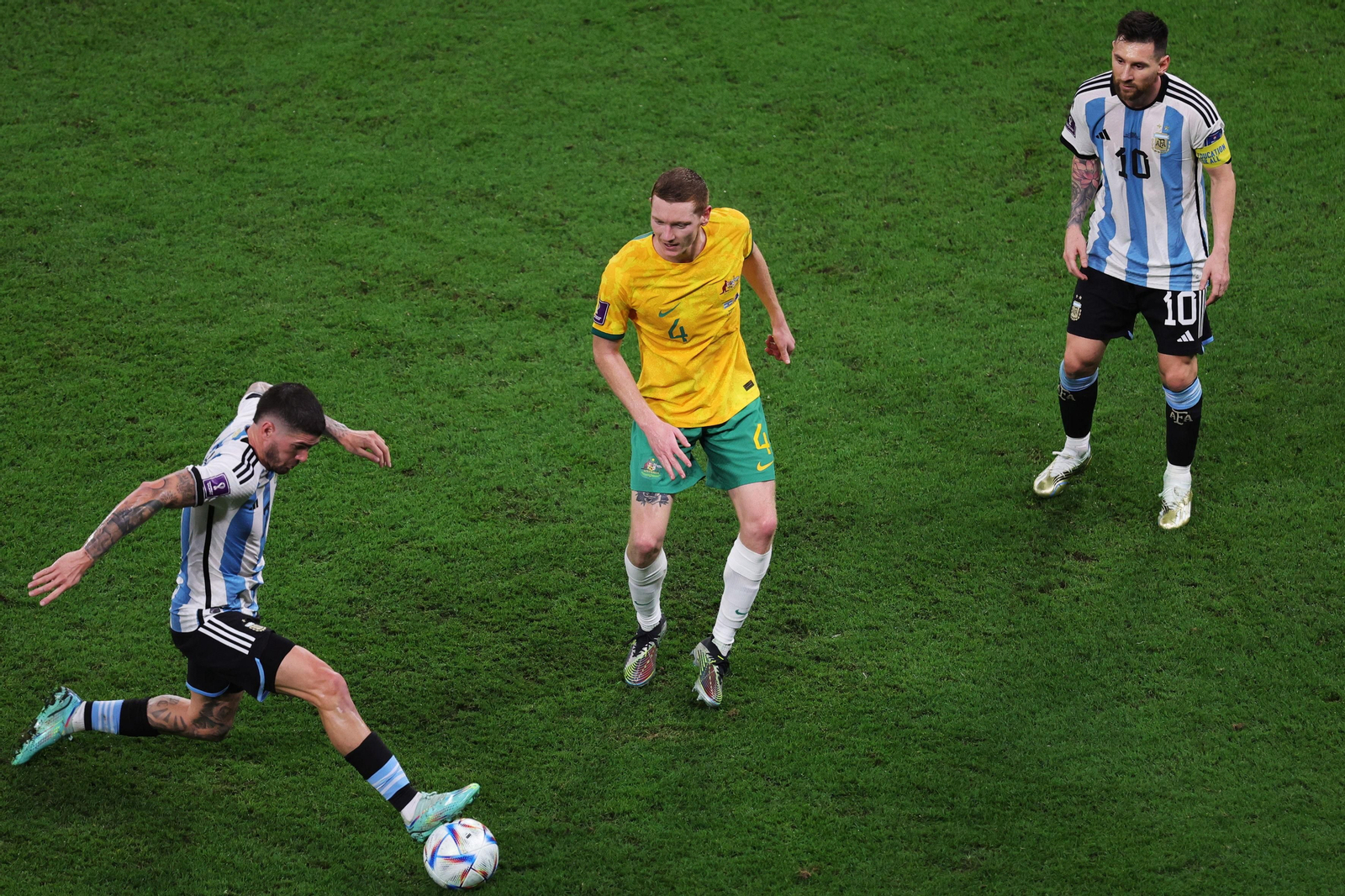 Las fotos del Argentina - Australia