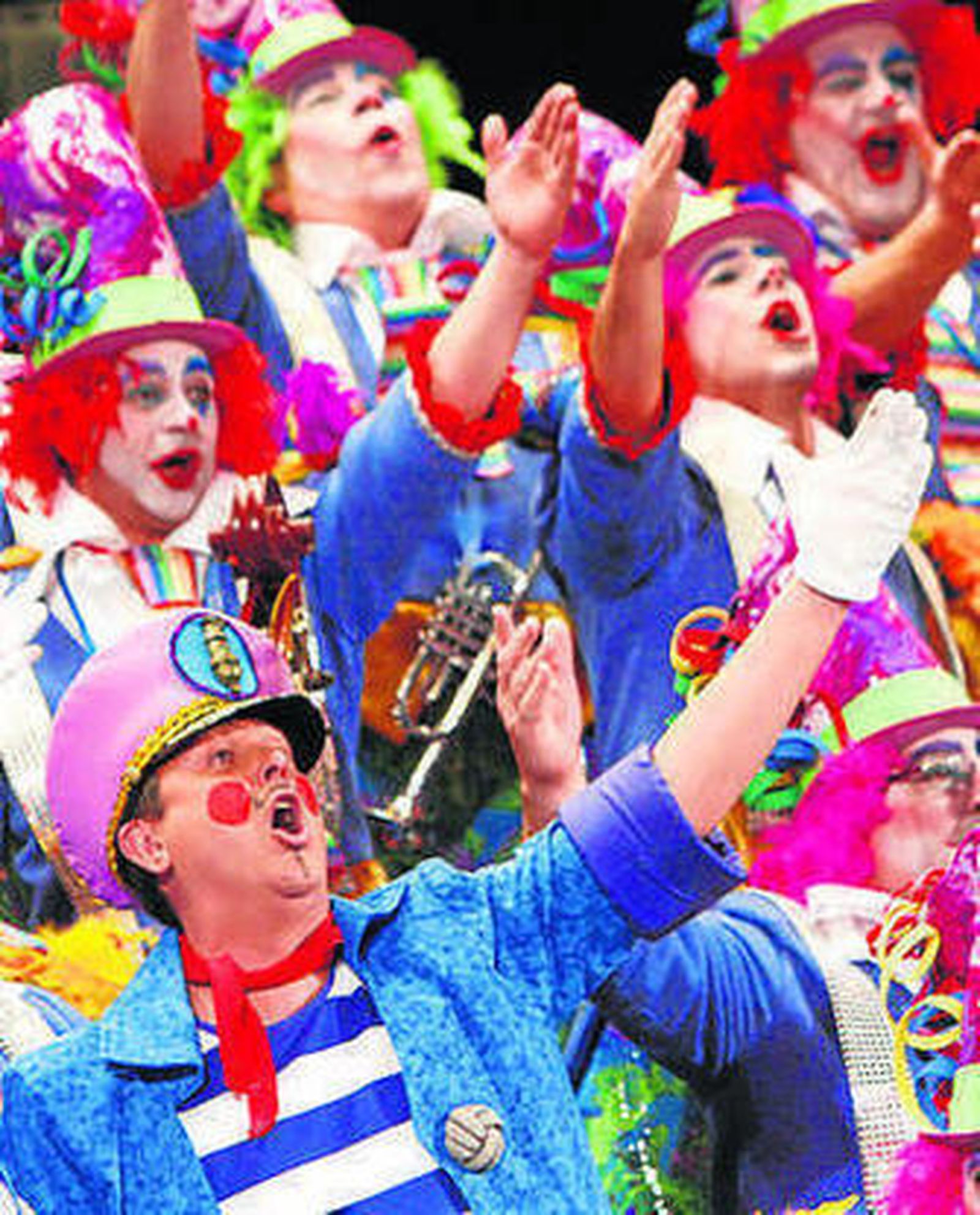 El coro 'La cañonera'.