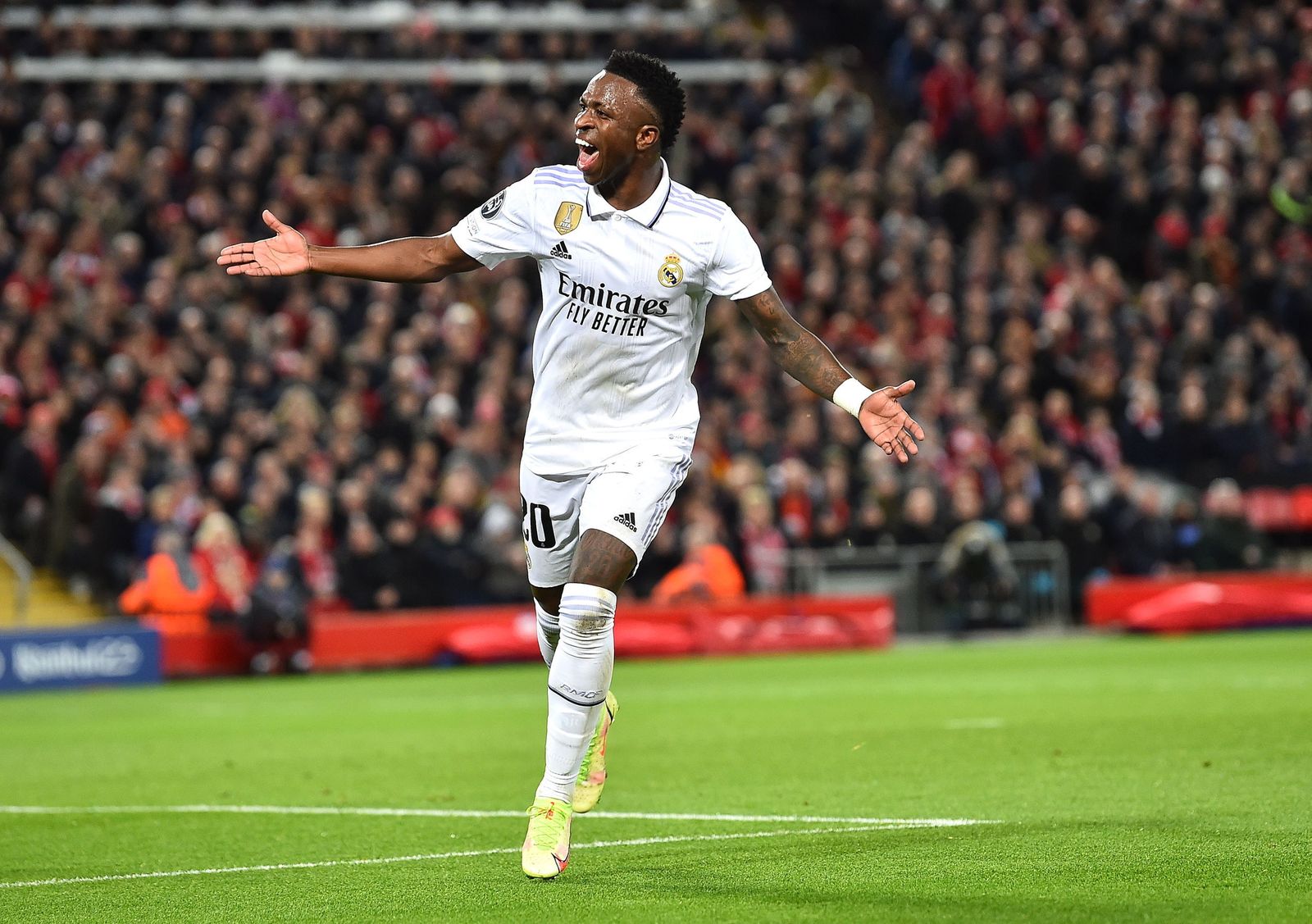 Las fotos de la remontada del Real Madrid al Liverpool