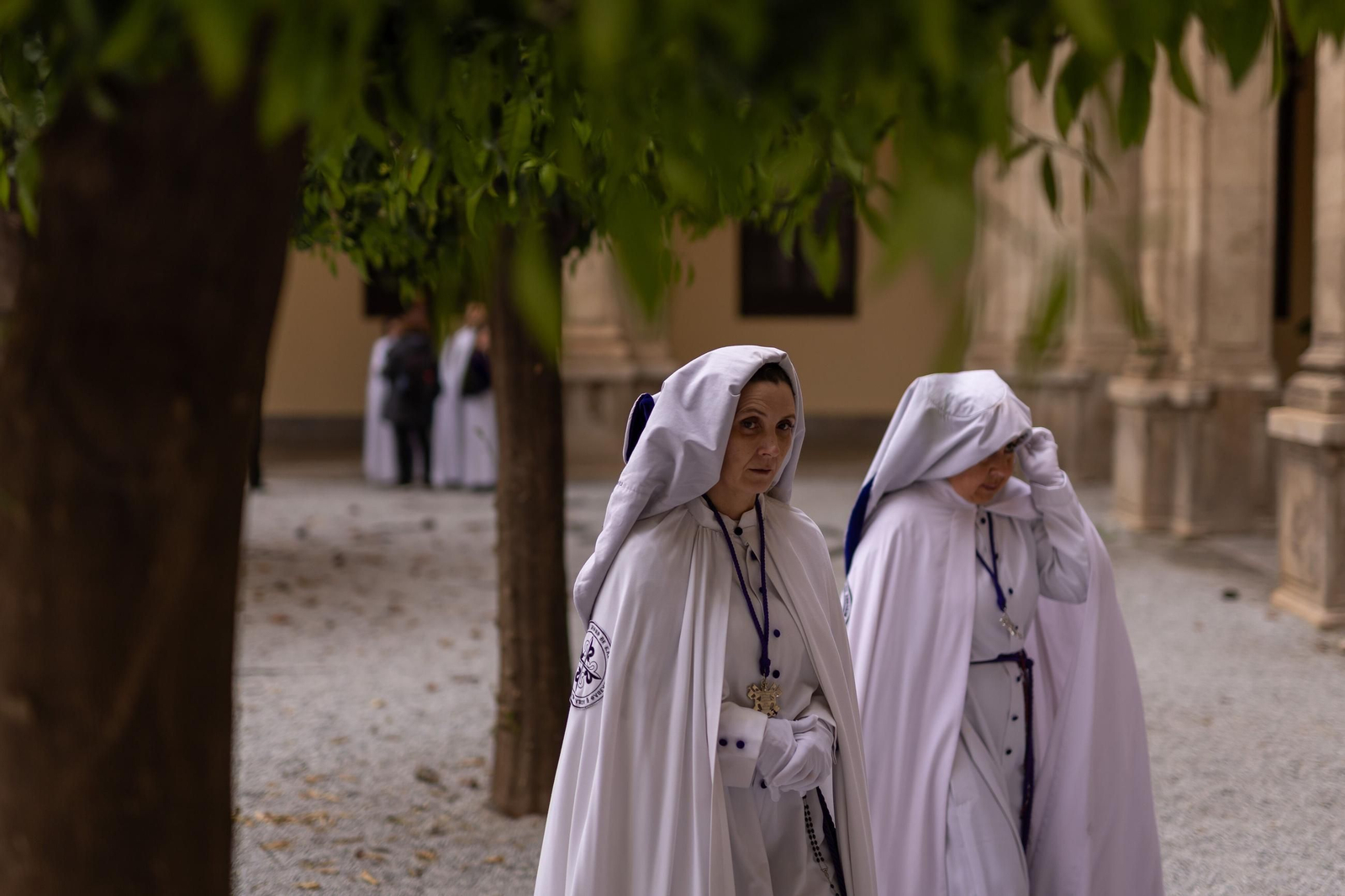 Así vivió granada la salida de la Hermandad del Rosario 2025