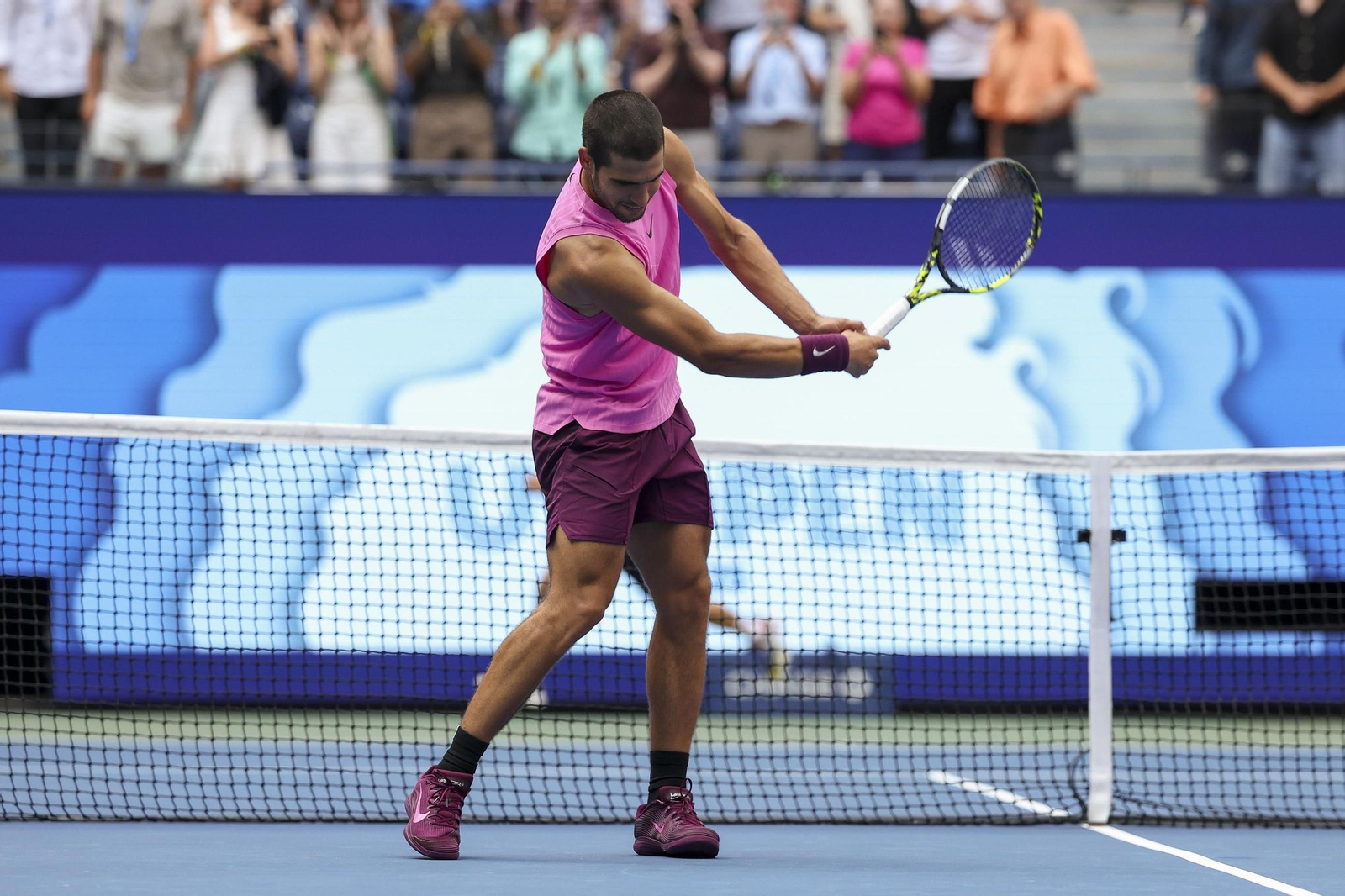 Las fotos del pase a la final de Alcaraz ante Djokovic