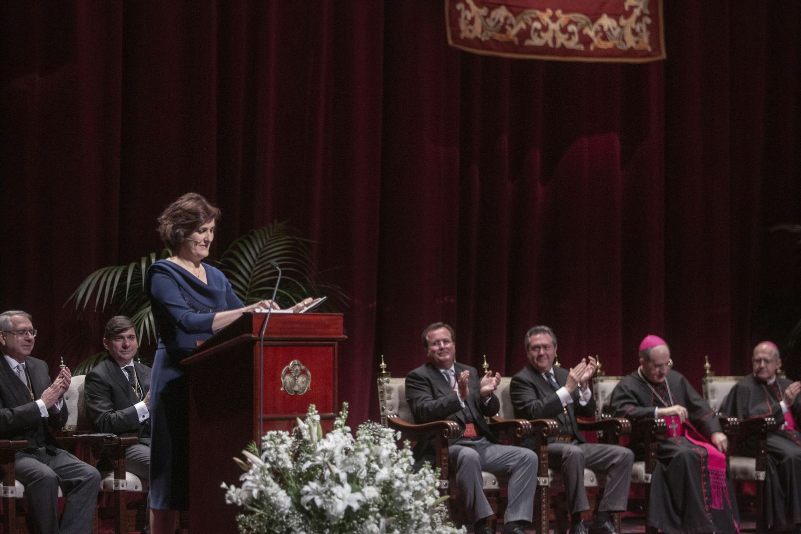 Monseñor Asenjo: "El pregón ha sido magistral y le doy matrícula de honor"