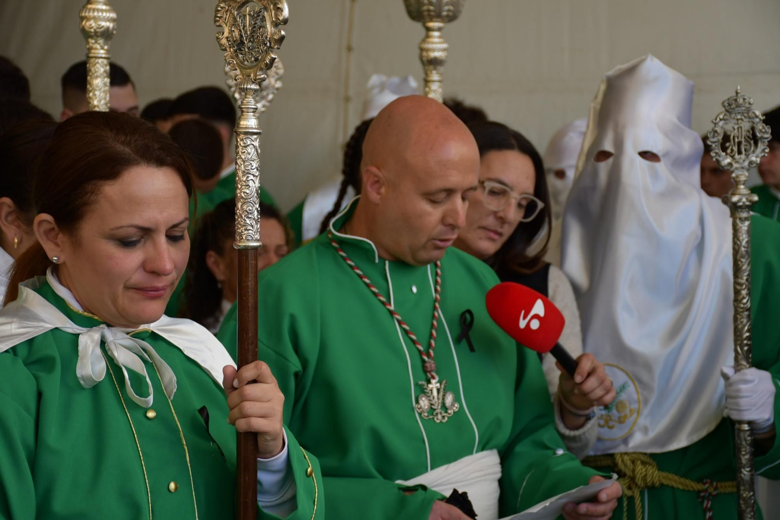 Fotos del Lunes Santo en San Roque: Oración del Huerto y Mayor Dolor