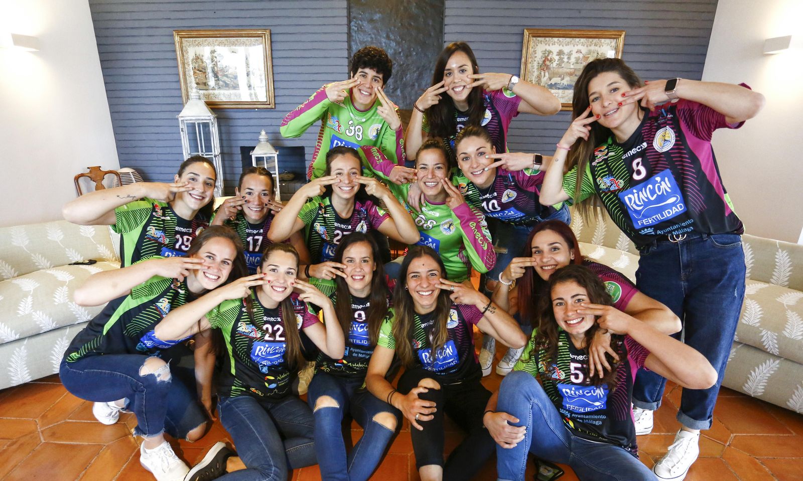 Las fotos de la presentación de la final de la EHF Cup del Rincón Fertilidad
