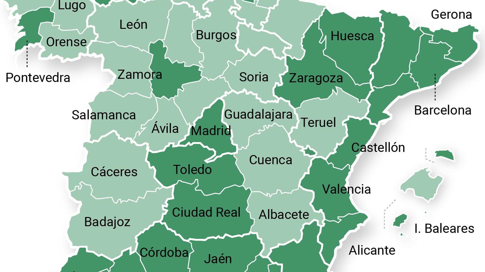 Promedio de contaminación por particulas PM 2,5