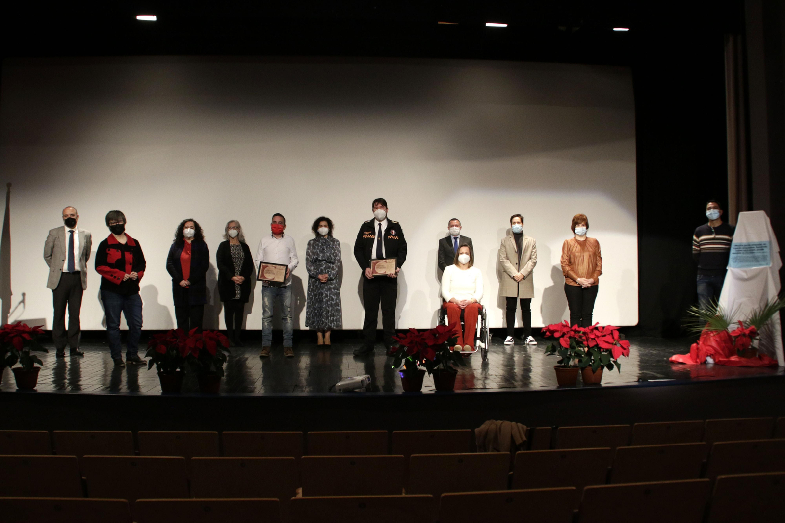 Cortegana homenajea a los voluntarios.